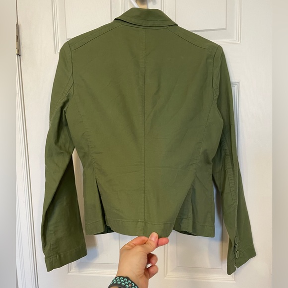 Vintage Jacob Connexion Ladies Size Med Long Sleeve Casual Office Jacket Pockets - Picture 9 of 16